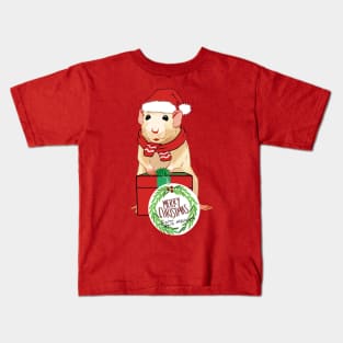 Christmas Rat! Kids T-Shirt